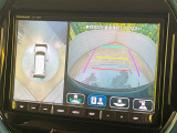 【全方位モニター用カメラ】専用のカメラにより、上から見下ろしたような視点で360度クルマの周囲を確認することができます☆死角部分も確認しやすく、狭い場所での切り返しや駐車もスムーズに行えます。