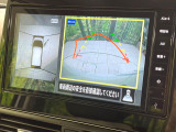 【アラウンドビューモニター】専用のカメラにより、上から見下ろしたような視点で360度クルマの周囲を確認することができます☆死角部分も確認しやすく、狭い場所での切り返しや駐車もスムーズに行えます。