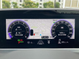 メータパネルにはナビ画面の表示も可能です。