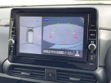 まるで上から見下ろしたように確認が出来るアラウンドビューモニターが装備されております!