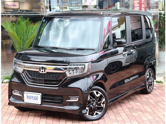 N-BOXカスタム G EX ターボ ホンダセンシング 純正8インチナビ 前後ドラレコ ETC