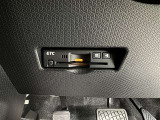 ETC車載器付きです。高速道路の料金所もスムーズに通過できます。