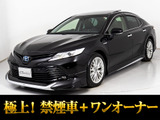★トヨタ カムリ Gレザーパッケージ★★禁煙車★ワンオーナー★黒本革★BSM★★パノラマムーンルーフ★シートヒーター★★メーカーオプションSDナビ★衝突軽減★★レーダークルーズ★セーフティセンス★