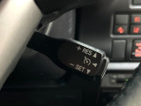 【クルーズコントロール】高速道路もラクラク走行。アクセルを離しても一定速度で走行ができ、長距離運転時の負担を軽減!加速・減速も簡単なスイッチ操作で調整できます。