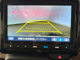 駐車がしやすいバックカメラを装備しています。