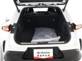 大きな開口幅で荷物を出し入れしやすいのが魅力のラゲージスペースです!