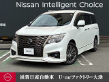 スケ-ルの大きな景色に似合う、風格漂う姿。エルグランド入庫しました