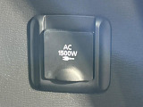 【1500Wアクセサリーコンセント】消費電力1500Wまでの家電が使えます。キャンプやスポーツ・アウトドアでのアクティビティはもちろん、災害・停電の際に大活躍♪