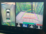 【全方位モニター用カメラ】専用のカメラにより、上から見下ろしたような視点で360度クルマの周囲を確認することができます☆死角部分も確認しやすく、狭い場所での切り返しや駐車もスムーズに行えます。