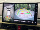 【パノラマモニター】専用のカメラにより、上から見下ろしたような視点で360度クルマの周囲を確認することができます☆死角部分も確認しやすく、狭い場所での切り返しや駐車もスムーズに行えます。