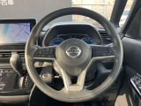ステアリングスイッチ搭載!ハンドルひとつで手を離さなくても運転中視線をそらさなくても操作が出来て便利です