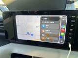 『Apple CarPlay/Android Auto』接続機能の一例として「YAHOOカーナビ」を表示した画面です。