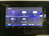 ナビゲーションはフルセグTV対応のGathers純正メモリーナビを搭載しています。Bluetoothオーディオ機能がありますので、スマートフォンなどの音楽も再生できます。