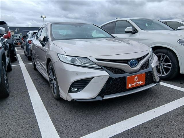 カムリ 2.5 WS レザーパッケージ 禁煙車 黒革シート パノラマルーフ