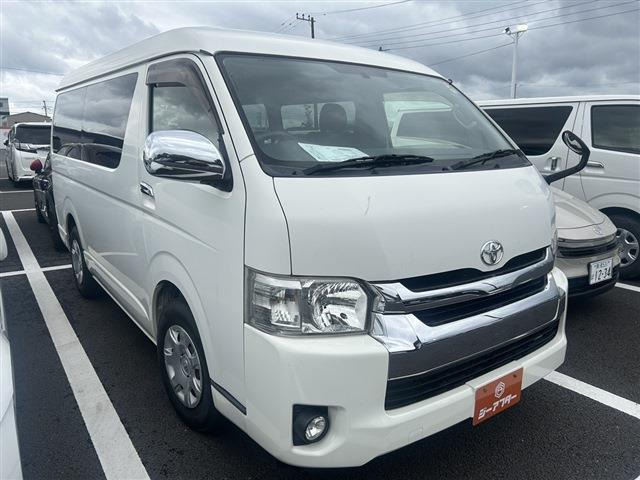 ハイエース 2.7 GL ロング ミドルルーフ 禁煙車 Clarionナビ