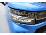 消費電力の少ないLEDヘッドランプを採用しています。フォグランプもLED仕様