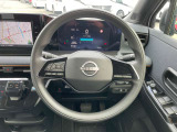 適度なホールド感と快適な座り心地の運転席シートまわり!