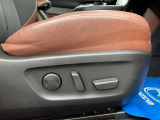 運転席側の電動シートがあり前後上下だけでなく背中側のランバーサポートも調節が出来ます。