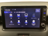 ホンダギャザーズメモリーナビ、フルセグ、DVD、CD再生にbluetoothのオーディオ機能が充実しています。