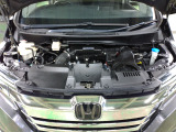 自慢のエンジンはパワードbyHONDAです。精度とバランスにこだわって、低回転からスムースなパワーを発揮します。