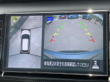 インテリジェント アラウンドビューモニター(移動物 検知機能付)空から見下ろしているかのような映像をディスプレイに映し出し、スムースな駐車をサポートします。