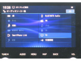 ナビゲーションのAV機能画面を表示しております。