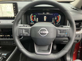 ハンドルは軽やかに回り、気持ちよく運転が出来ます。