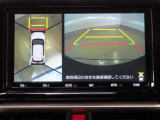 パノラミックビューモニター付きです。全方向の確認ができて安心です。