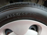 タイヤサイズは155/65R14になります☆