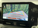 【バックカメラ】駐車時に後方がリアルタイム映像で確認できます。大型商業施設や立体駐車場での駐車時や、夜間のバック時に大活躍!運転スキルに関わらず、今や必須となった装備のひとつです!