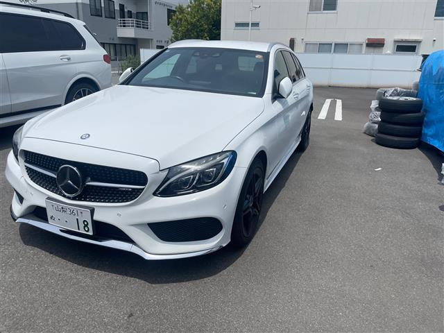 Cクラスワゴン C200 スポーツ 本革仕様 本革シート 修復歴無し