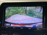 【バックカメラ】駐車時に後方がリアルタイム映像で確認できます。大型商業施設や立体駐車場での駐車時や、夜間のバック時に大活躍!運転スキルに関わらず、今や必須となった装備のひとつです!