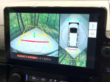【全方位モニター用カメラ】専用のカメラにより、上から見下ろしたような視点で360度クルマの周囲を確認することができます☆死角部分も確認しやすく、狭い場所での切り返しや駐車もスムーズに行えます。