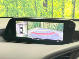 【360&deg;ビューモニター】専用のカメラにより、上から見下ろしたような視点で360度クルマの周囲を確認することができます☆死角部分も確認しやすく、狭い場所での切り返しや駐車もスムーズに行えます。
