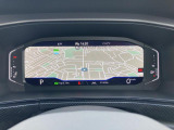 メータパネルにはナビの画面も全面表示できます。