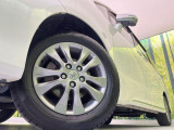 【純正16インチアルミホイール】外観にマッチした純正アルミホイールを装着しております。各種社外アルミホイールや、スタッドレスタイヤも取扱いしております。是非ご相談ください♪
