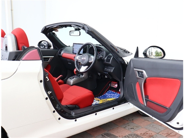 ダイハツ コペン セロ ナビ地デジBカメラETCレッドインテリア の中古車