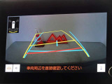 バックガイドモニターを装備しています、車庫入れもラクラクです。
