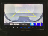 バックでの車庫入れも安心です! リアカメラが付いているバックモニター付のナビを装備しております。操作線もついており距離感も画面から確認できます。