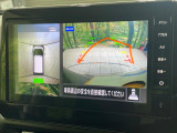 【アラウンドビューモニター】専用のカメラにより、上から見下ろしたような視点で360度クルマの周囲を確認することができます☆死角部分も確認しやすく、狭い場所での切り返しや駐車もスムーズに行えます。