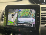 【アラウンドビューモニター】専用のカメラにより、上から見下ろしたような視点で360度クルマの周囲を確認することができます☆死角部分も確認しやすく、狭い場所での切り返しや駐車もスムーズに行えます。