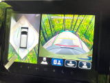 【全方位モニター用カメラ】専用のカメラにより、上から見下ろしたような視点で360度クルマの周囲を確認することができます☆縦列駐車や幅寄せ時に活躍してくれます♪