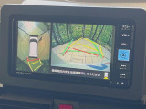 【パノラマモニター】専用のカメラにより、上から見下ろしたような視点で360度クルマの周囲を確認することができます☆死角部分も確認しやすく、狭い場所での切り返しや駐車もスムーズに行えます。