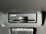 今では必需品のETCもパネルデザインにフィットするビルトインタイプなので、見た目もスッキリとしています
