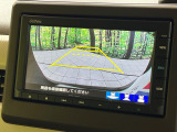 【バックカメラ】駐車時に後方がリアルタイム映像で確認できます。大型商業施設や立体駐車場での駐車時や、夜間のバック時に大活躍!運転スキルに関わらず、今や必須となった装備のひとつです!