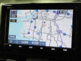 フルセグテレビ・CD・DVDもお楽しみいただけるトヨタ純正9インチナビゲーション(NSZT-Y68T)付きです。