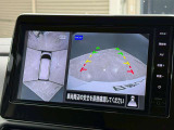 空から見下ろしているかのような視点で周囲を確認できるアラウンドビューモニター!