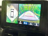 【全方位モニター用カメラ】専用のカメラにより、上から見下ろしたような視点で360度クルマの周囲を確認することができます☆縦列駐車や幅寄せ時に活躍してくれます♪
