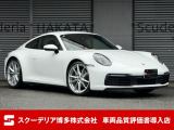 R2年 ポルシェ 911 カレラ ボディカラー:ホワイト・ポルシェアクティブセーフティー・サイドブラインドスポット・前後ドラレコ・禁煙車・スポーツクロノパッケージ。