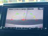【バックカメラ】駐車時に後方がリアルタイム映像で確認できます。大型商業施設や立体駐車場での駐車時や、夜間のバック時に大活躍!運転スキルに関わらず、今や必須となった装備のひとつです!